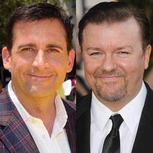 Ricky Gervais, Steve Carell Ricky Gervais, Steve Carell